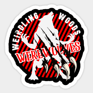 Weirdling Woods Werewolves - Black Claws Sticker